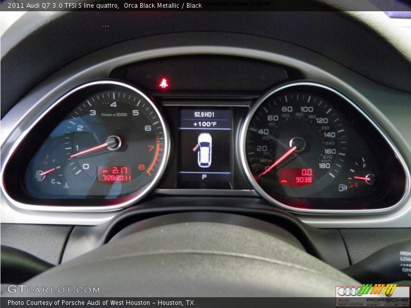 Orca Black Metallic / Black 2011 Audi Q7 3.0 TFSI S line quattro