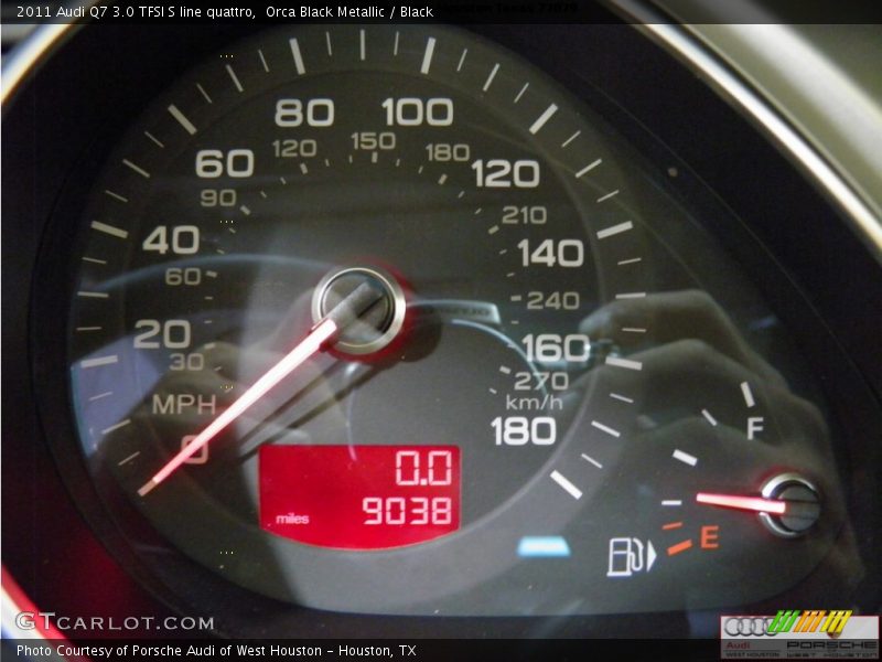 Orca Black Metallic / Black 2011 Audi Q7 3.0 TFSI S line quattro