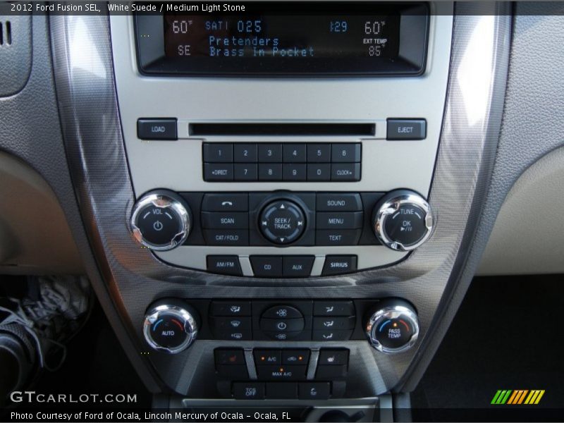 Controls of 2012 Fusion SEL