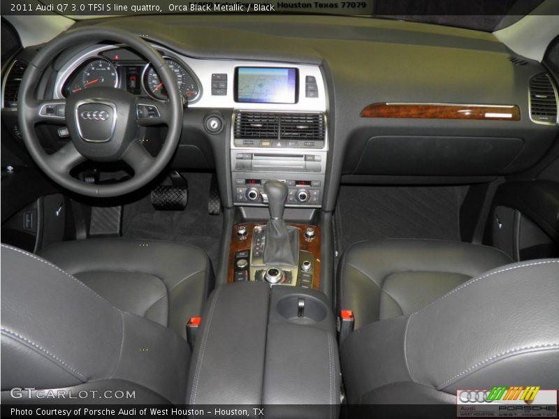 Orca Black Metallic / Black 2011 Audi Q7 3.0 TFSI S line quattro