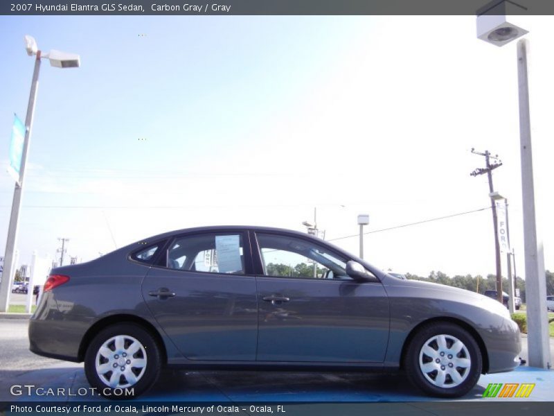 Carbon Gray / Gray 2007 Hyundai Elantra GLS Sedan