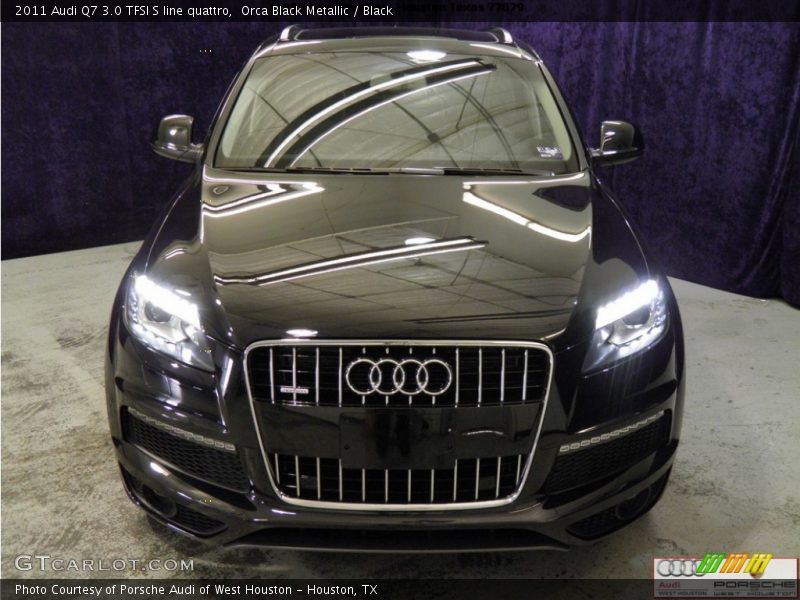 Orca Black Metallic / Black 2011 Audi Q7 3.0 TFSI S line quattro