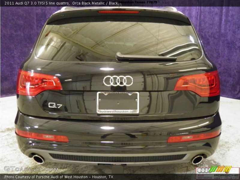 Orca Black Metallic / Black 2011 Audi Q7 3.0 TFSI S line quattro