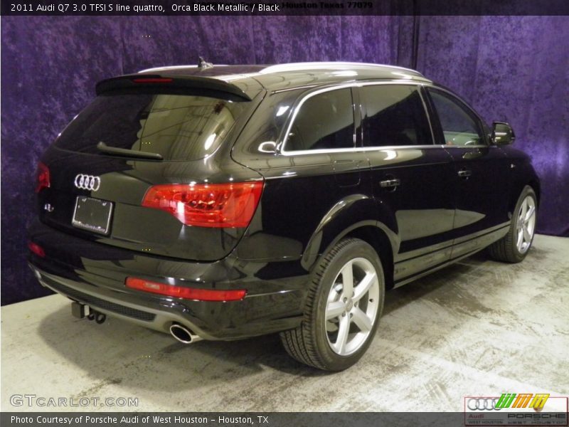 Orca Black Metallic / Black 2011 Audi Q7 3.0 TFSI S line quattro