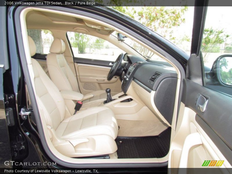  2006 Jetta TDI Sedan Pure Beige Interior
