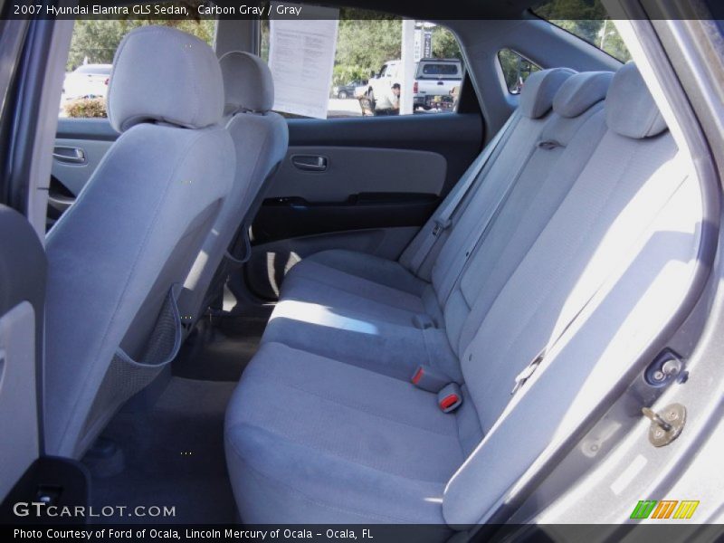 Carbon Gray / Gray 2007 Hyundai Elantra GLS Sedan