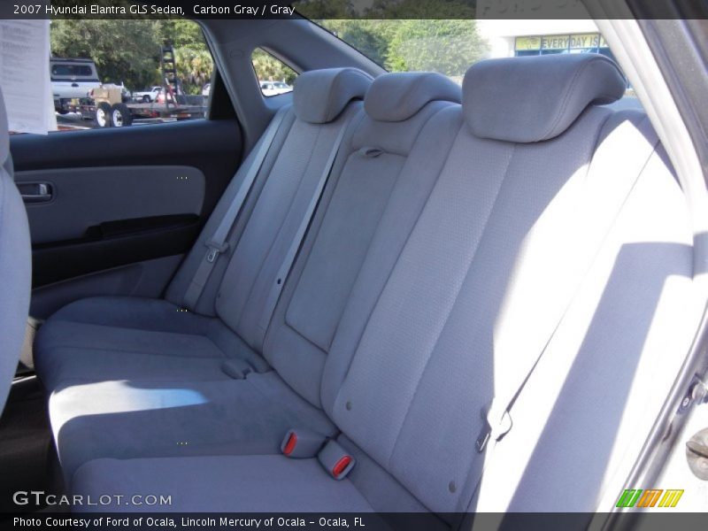 Carbon Gray / Gray 2007 Hyundai Elantra GLS Sedan