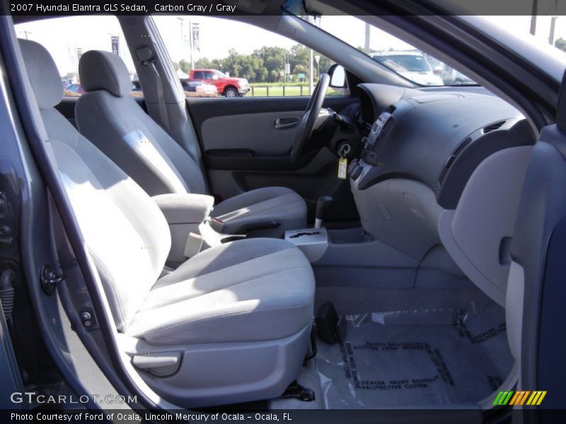 Carbon Gray / Gray 2007 Hyundai Elantra GLS Sedan