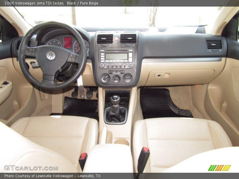  2006 Jetta TDI Sedan Pure Beige Interior