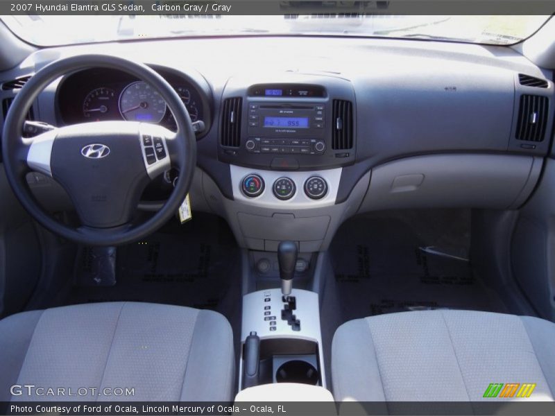 Carbon Gray / Gray 2007 Hyundai Elantra GLS Sedan