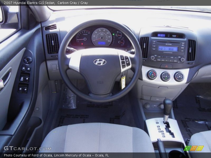 Carbon Gray / Gray 2007 Hyundai Elantra GLS Sedan