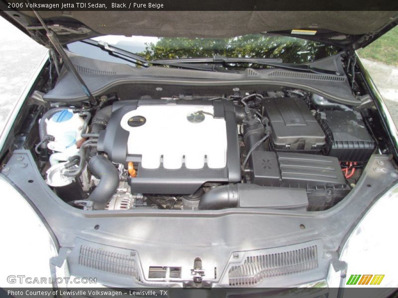 Black / Pure Beige 2006 Volkswagen Jetta TDI Sedan