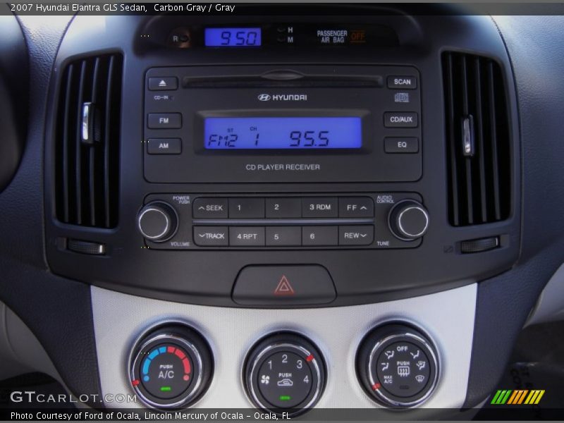 Carbon Gray / Gray 2007 Hyundai Elantra GLS Sedan