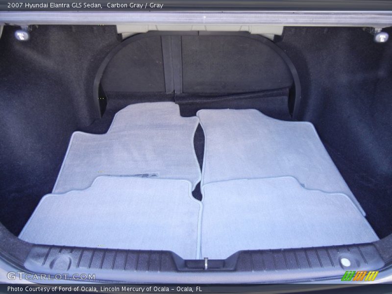 Carbon Gray / Gray 2007 Hyundai Elantra GLS Sedan