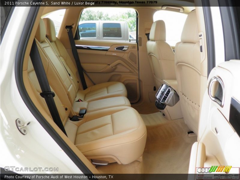 Sand White / Luxor Beige 2011 Porsche Cayenne S