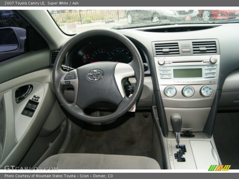 Super White / Ash 2007 Toyota Camry LE