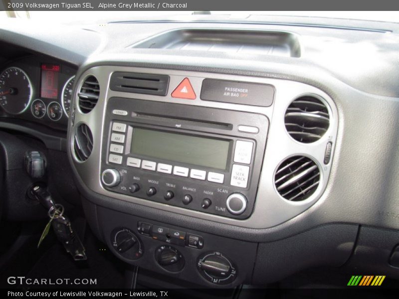 Alpine Grey Metallic / Charcoal 2009 Volkswagen Tiguan SEL
