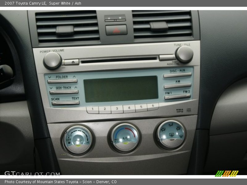 Super White / Ash 2007 Toyota Camry LE
