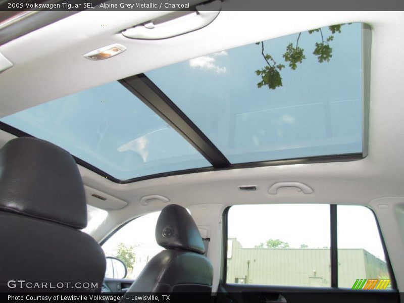 Alpine Grey Metallic / Charcoal 2009 Volkswagen Tiguan SEL