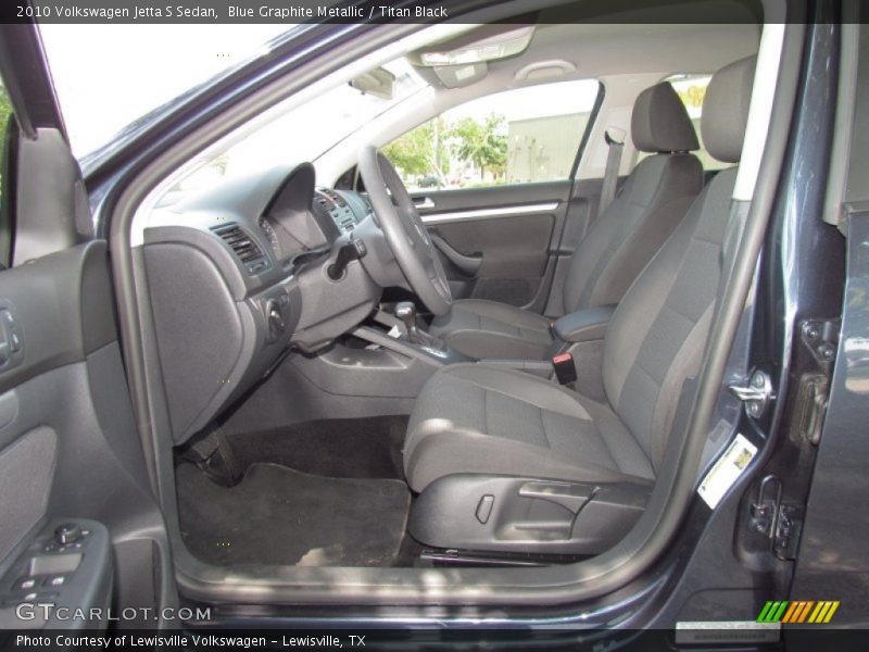 Blue Graphite Metallic / Titan Black 2010 Volkswagen Jetta S Sedan