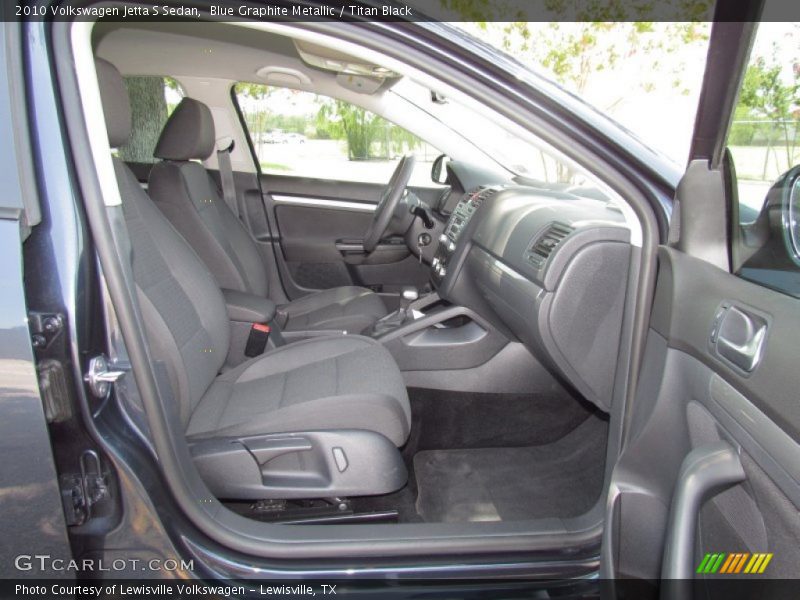 Blue Graphite Metallic / Titan Black 2010 Volkswagen Jetta S Sedan