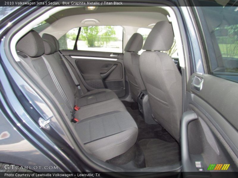 Blue Graphite Metallic / Titan Black 2010 Volkswagen Jetta S Sedan