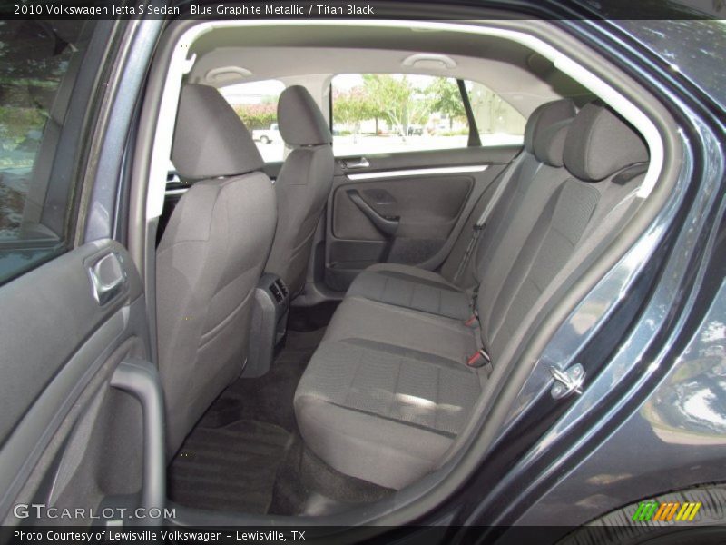 Blue Graphite Metallic / Titan Black 2010 Volkswagen Jetta S Sedan