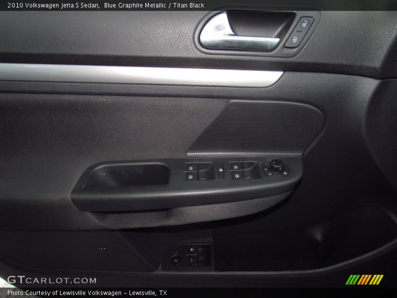 Blue Graphite Metallic / Titan Black 2010 Volkswagen Jetta S Sedan