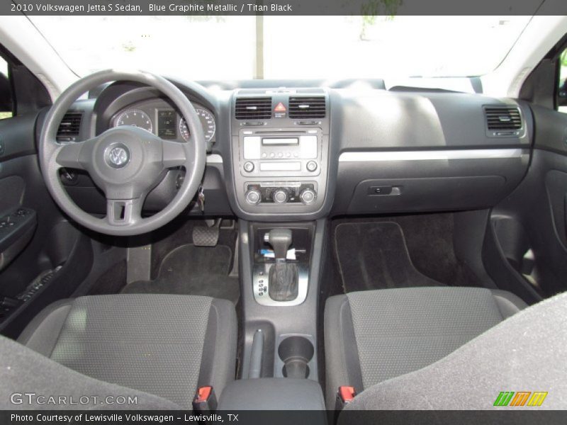 Blue Graphite Metallic / Titan Black 2010 Volkswagen Jetta S Sedan