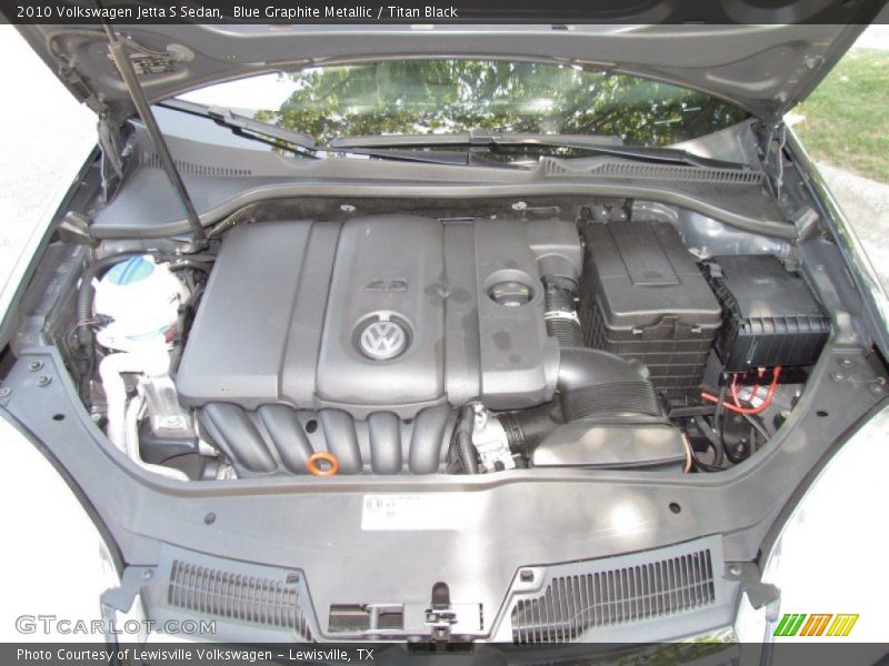 Blue Graphite Metallic / Titan Black 2010 Volkswagen Jetta S Sedan