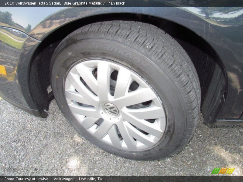 Blue Graphite Metallic / Titan Black 2010 Volkswagen Jetta S Sedan