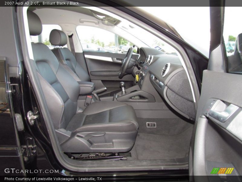  2007 A3 2.0T Black Interior