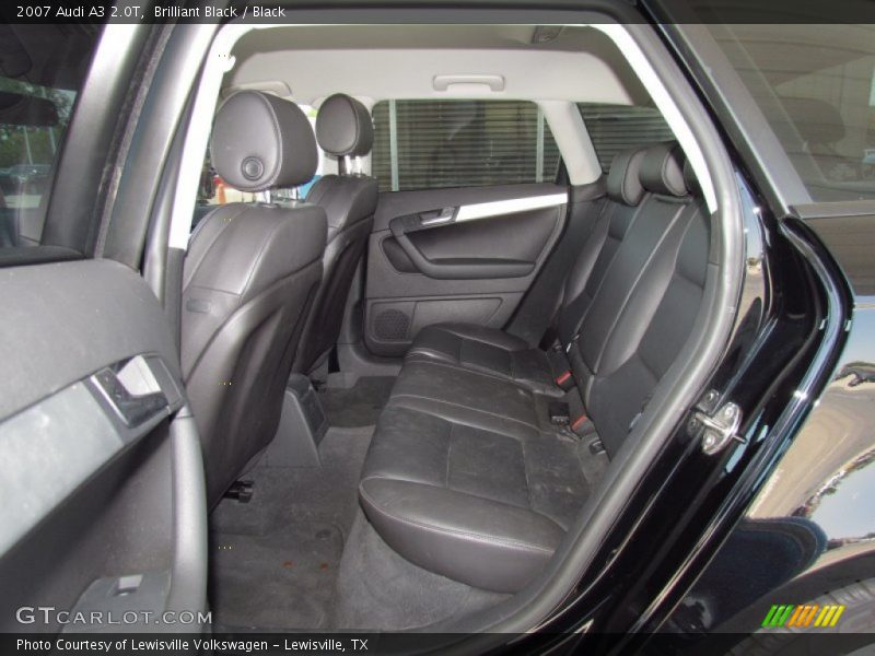  2007 A3 2.0T Black Interior