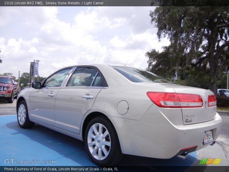 Smoke Stone Metallic / Light Camel 2010 Lincoln MKZ FWD