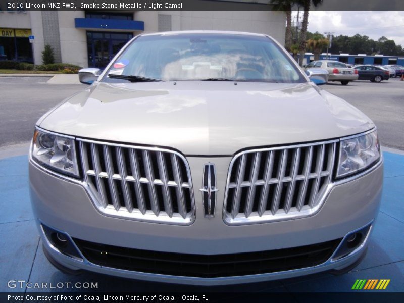 Smoke Stone Metallic / Light Camel 2010 Lincoln MKZ FWD