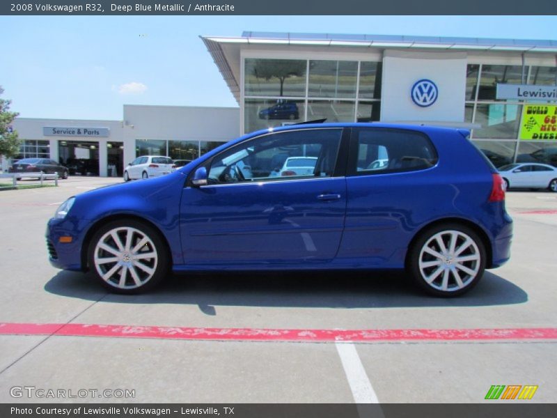 Deep Blue Metallic / Anthracite 2008 Volkswagen R32