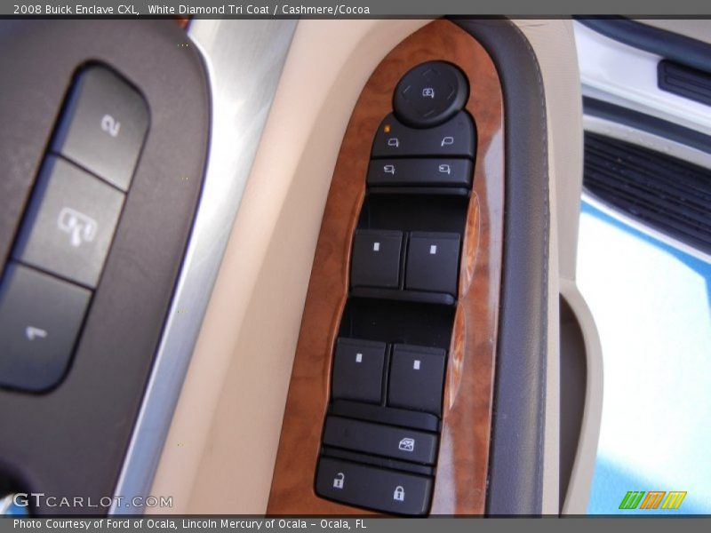 White Diamond Tri Coat / Cashmere/Cocoa 2008 Buick Enclave CXL