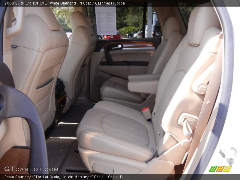 White Diamond Tri Coat / Cashmere/Cocoa 2008 Buick Enclave CXL