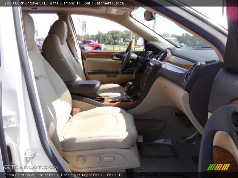White Diamond Tri Coat / Cashmere/Cocoa 2008 Buick Enclave CXL