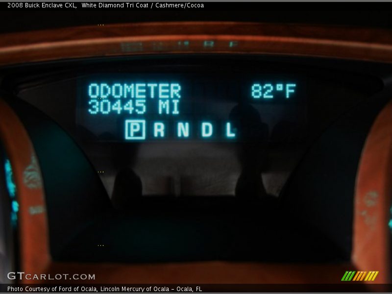 White Diamond Tri Coat / Cashmere/Cocoa 2008 Buick Enclave CXL