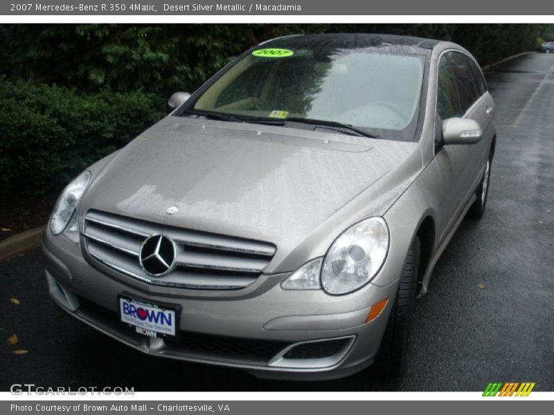 Desert Silver Metallic / Macadamia 2007 Mercedes-Benz R 350 4Matic