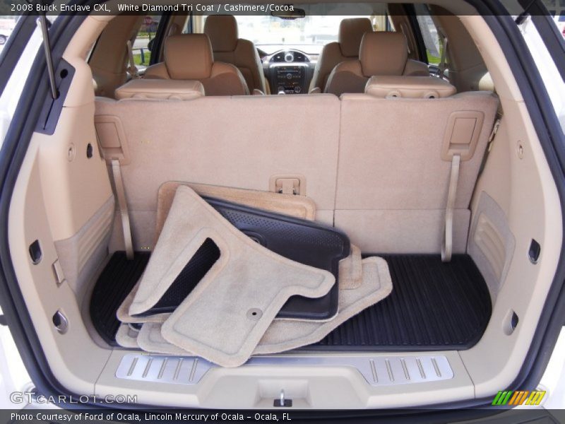 White Diamond Tri Coat / Cashmere/Cocoa 2008 Buick Enclave CXL