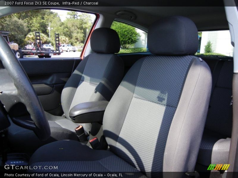 Infra-Red / Charcoal 2007 Ford Focus ZX3 SE Coupe