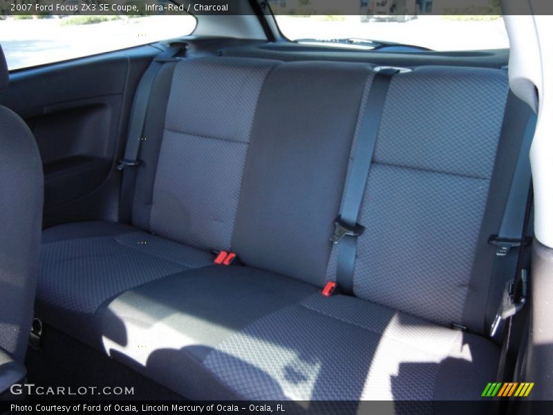Infra-Red / Charcoal 2007 Ford Focus ZX3 SE Coupe