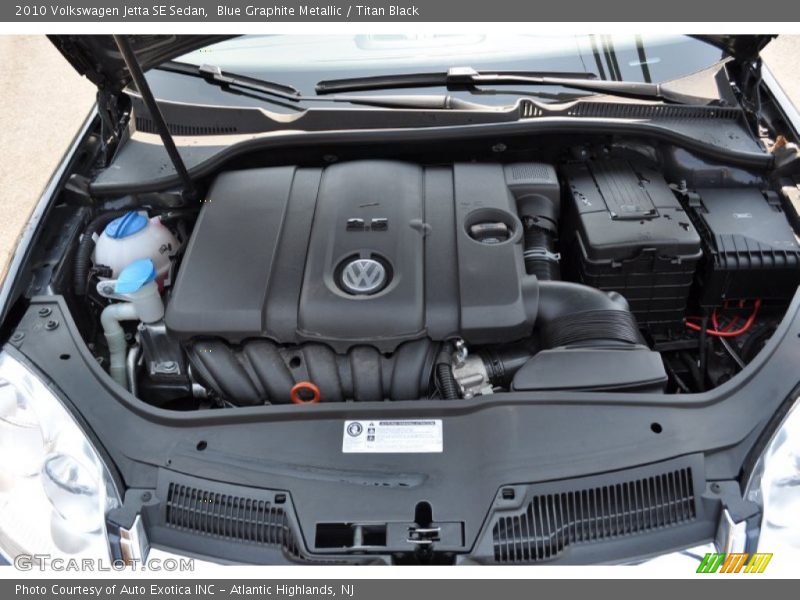 Blue Graphite Metallic / Titan Black 2010 Volkswagen Jetta SE Sedan