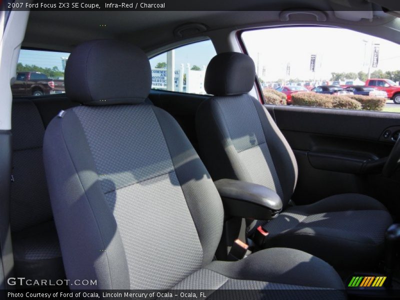 Infra-Red / Charcoal 2007 Ford Focus ZX3 SE Coupe