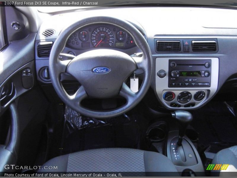 Dashboard of 2007 Focus ZX3 SE Coupe