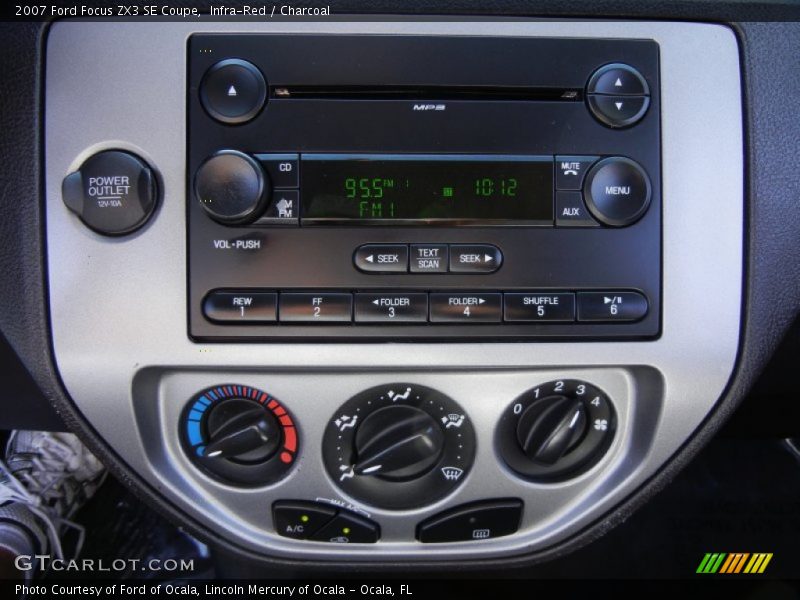 Infra-Red / Charcoal 2007 Ford Focus ZX3 SE Coupe