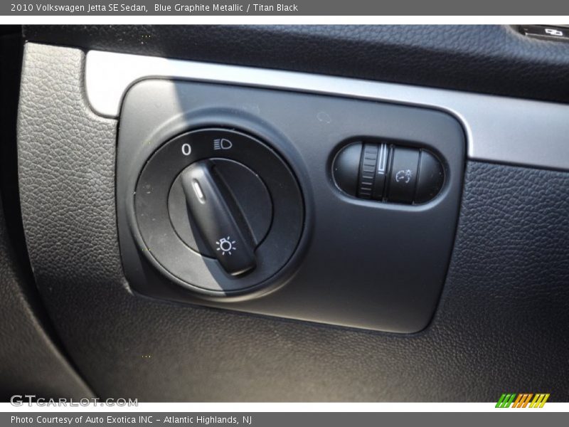 Blue Graphite Metallic / Titan Black 2010 Volkswagen Jetta SE Sedan
