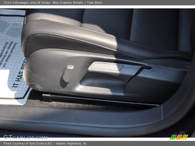 Blue Graphite Metallic / Titan Black 2010 Volkswagen Jetta SE Sedan